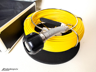 Pipeline endoscope camera with 50 m probe, 9" LCD