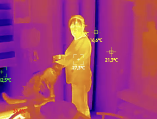 Тепловизионная камера для телефона GW340 512×384 (iPhone/Android) — в наличии в Латвии