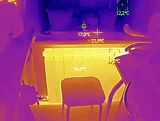 Тепловизионная камера для телефона GW340 512×384 (iPhone/Android) — в наличии в Латвии