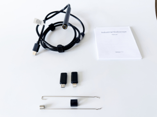 8 mm 1080P Endoscope with 1 m Rigid Cable and Wi-Fi for Android and iPhone