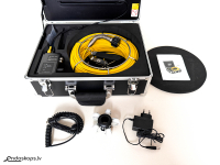 Pipeline endoscope camera with 50 m probe, 9" LCD