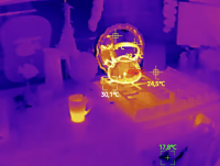 Тепловизионная камера для телефона GW340 512×384 (iPhone/Android) — в наличии в Латвии