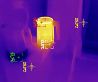 Тепловизионная камера для телефона GW340 512×384 (iPhone/Android) — в наличии в Латвии